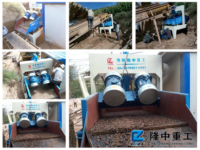 20150815甘肃定西陇西县脱水型细沙回收机现场